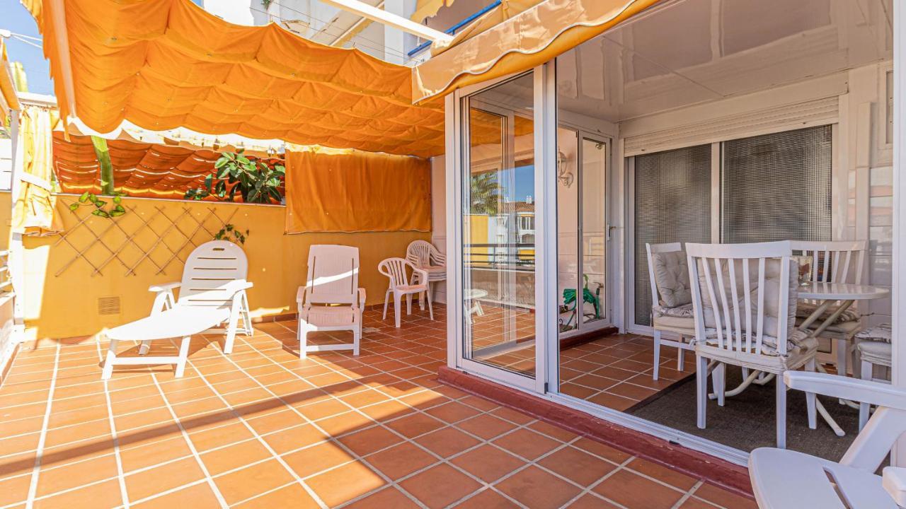 797 Holiday Rentals - Piso Para 4 Con Amplia Terraza Al Jardin Y Al Mar Бенальмадена Екстер'єр фото